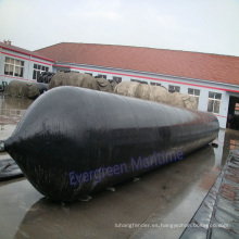 Dia.2.5M x EL 15 M airbag de caucho marino para buque